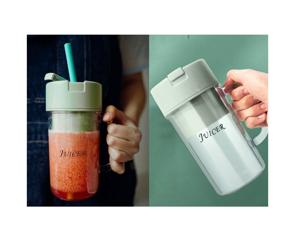 VASO LICUADORA PORTÁTIL VERDE