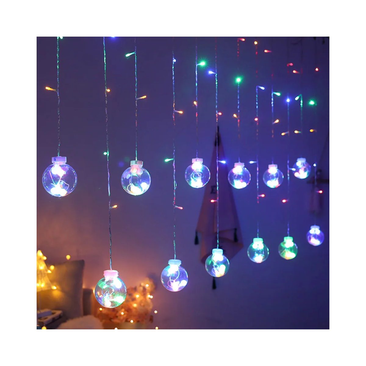 ESFERAS DE LUCES LED PARA SAN VALENTÍN