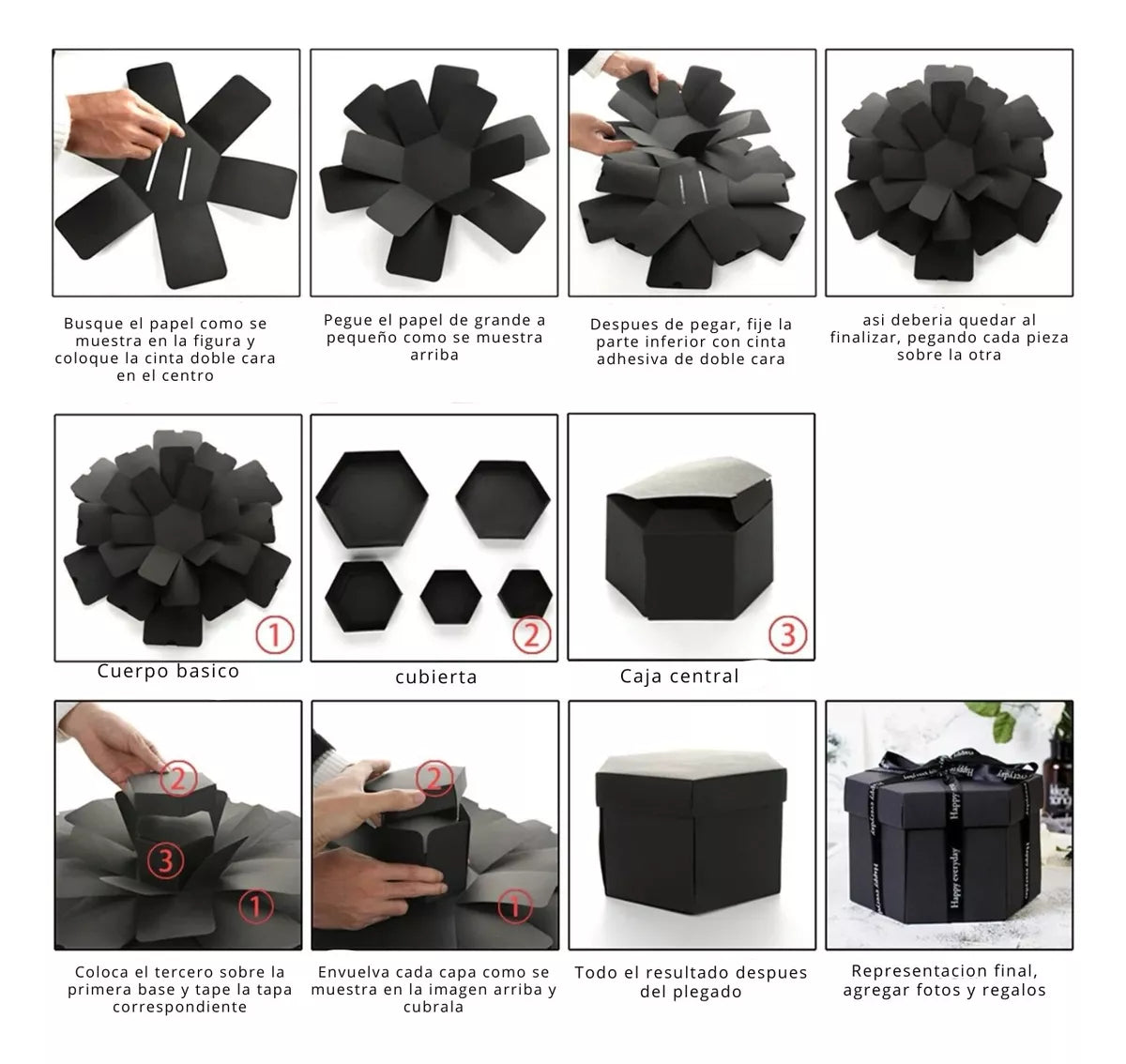 CAJA ALBÚM FOTOGRÁFICO PARA PAREJAS