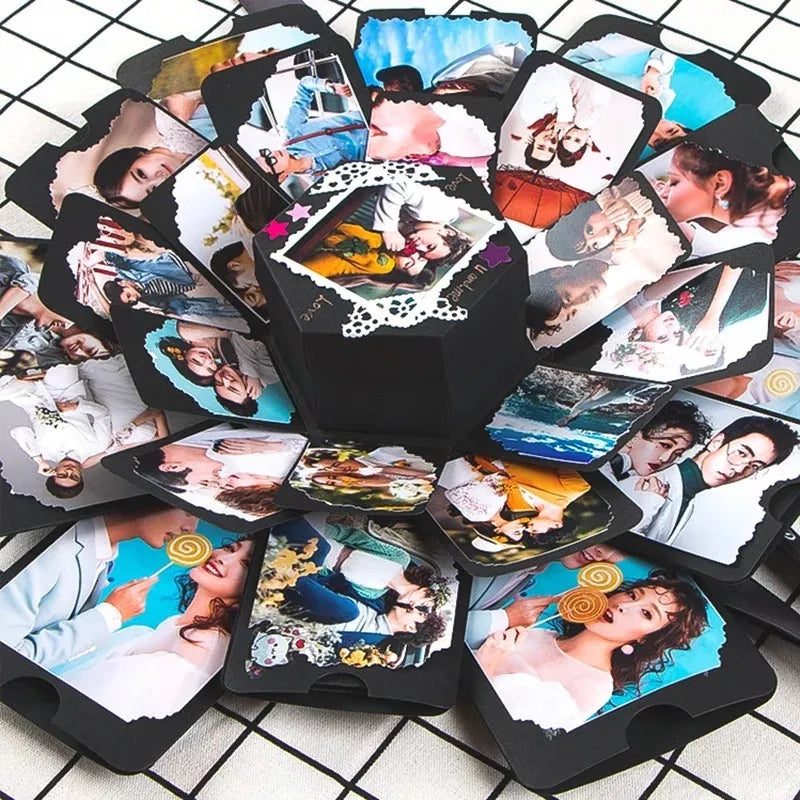 CAJA ALBÚM FOTOGRÁFICO PARA PAREJAS