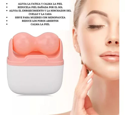 MASAJEADOR ROSTRO CUELLO OJOS "ICE ROLLER"