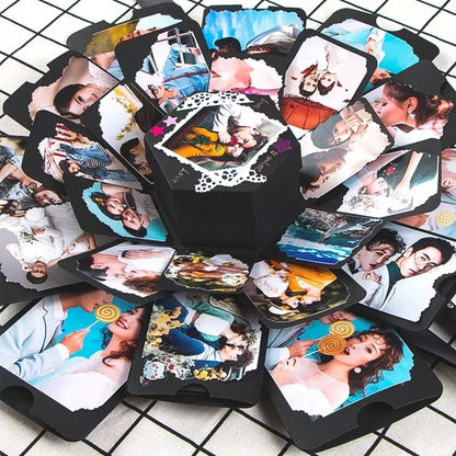 CAJA ALBÚM FOTOGRÁFICO PARA PAREJAS